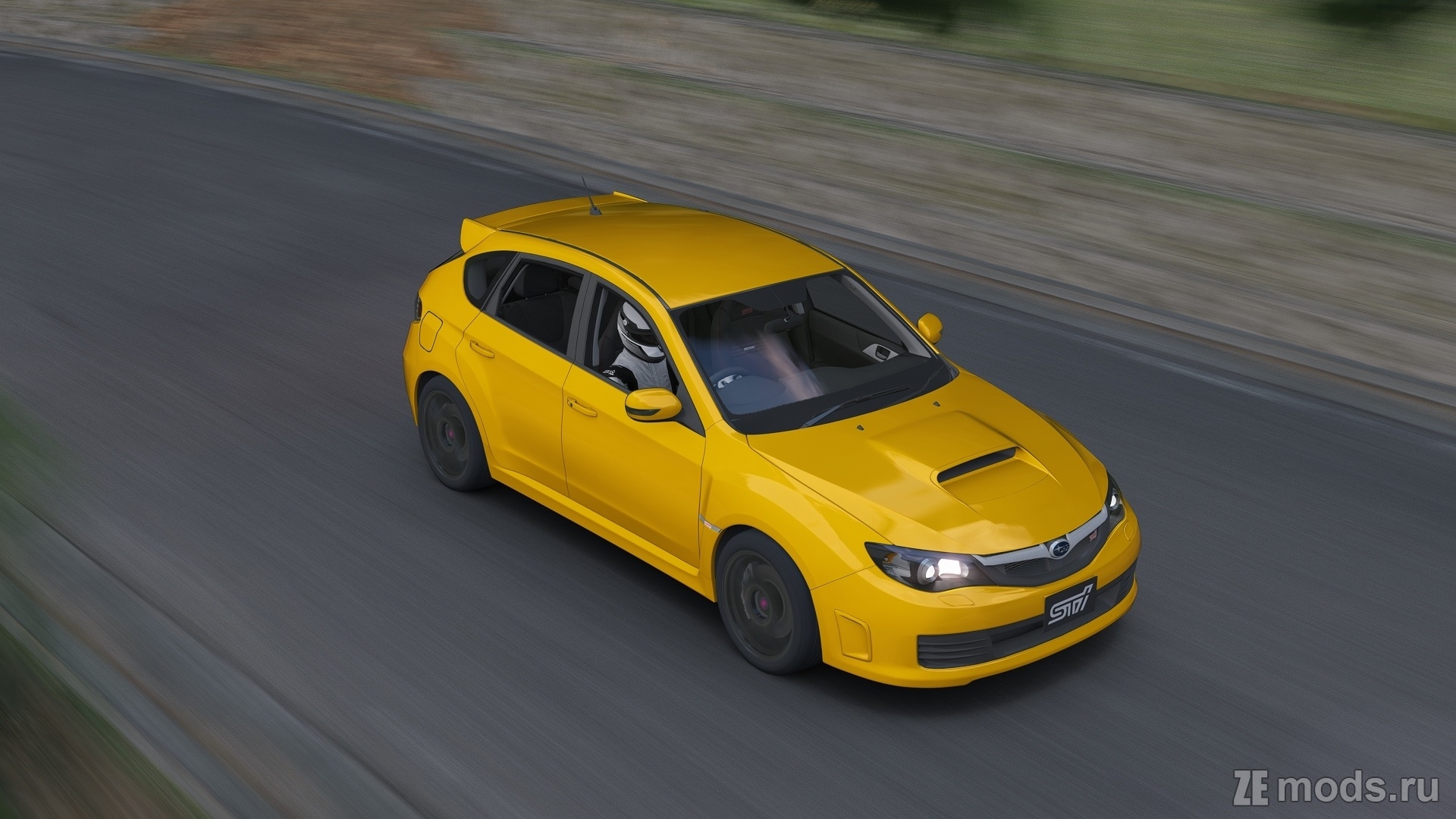 Мод Subaru Impreza WRX STI spec C 2009 для Assetto Corsa