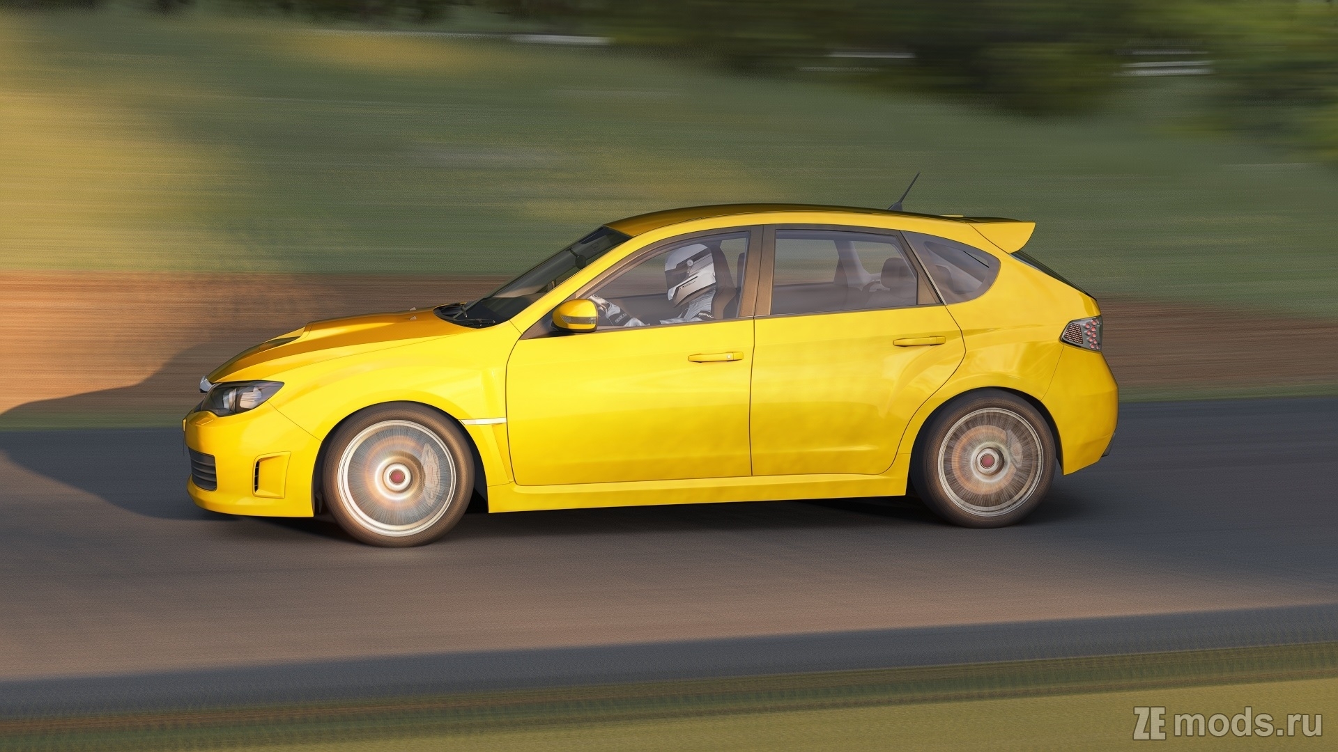 Мод Subaru Impreza WRX STI spec C 2009 для Assetto Corsa