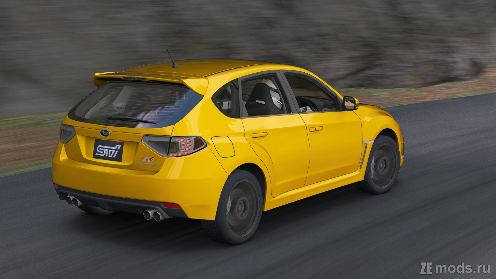 Мод Subaru Impreza WRX STI spec C 2009 для Assetto Corsa