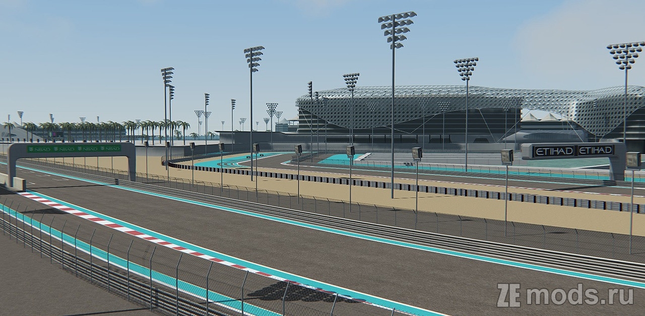 Карта "Yas Marina 2014 - Day & Night versions" (0.35) для Assetto Corsa