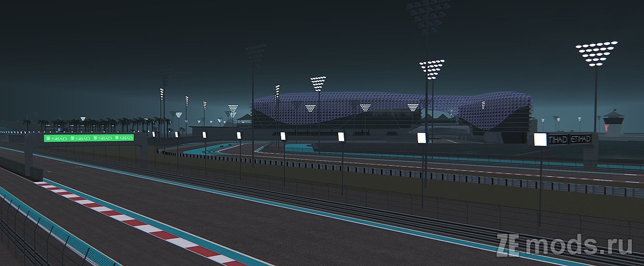 Карта Yas Marina 2014 - Day & Night versions (0.35) для Assetto Corsa