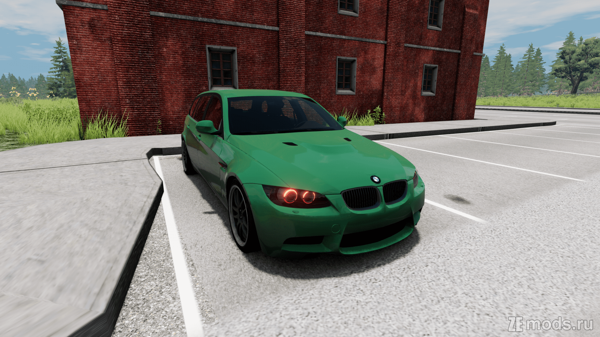 BMW 3-Series E91 (1.0) для BeamNG.drive