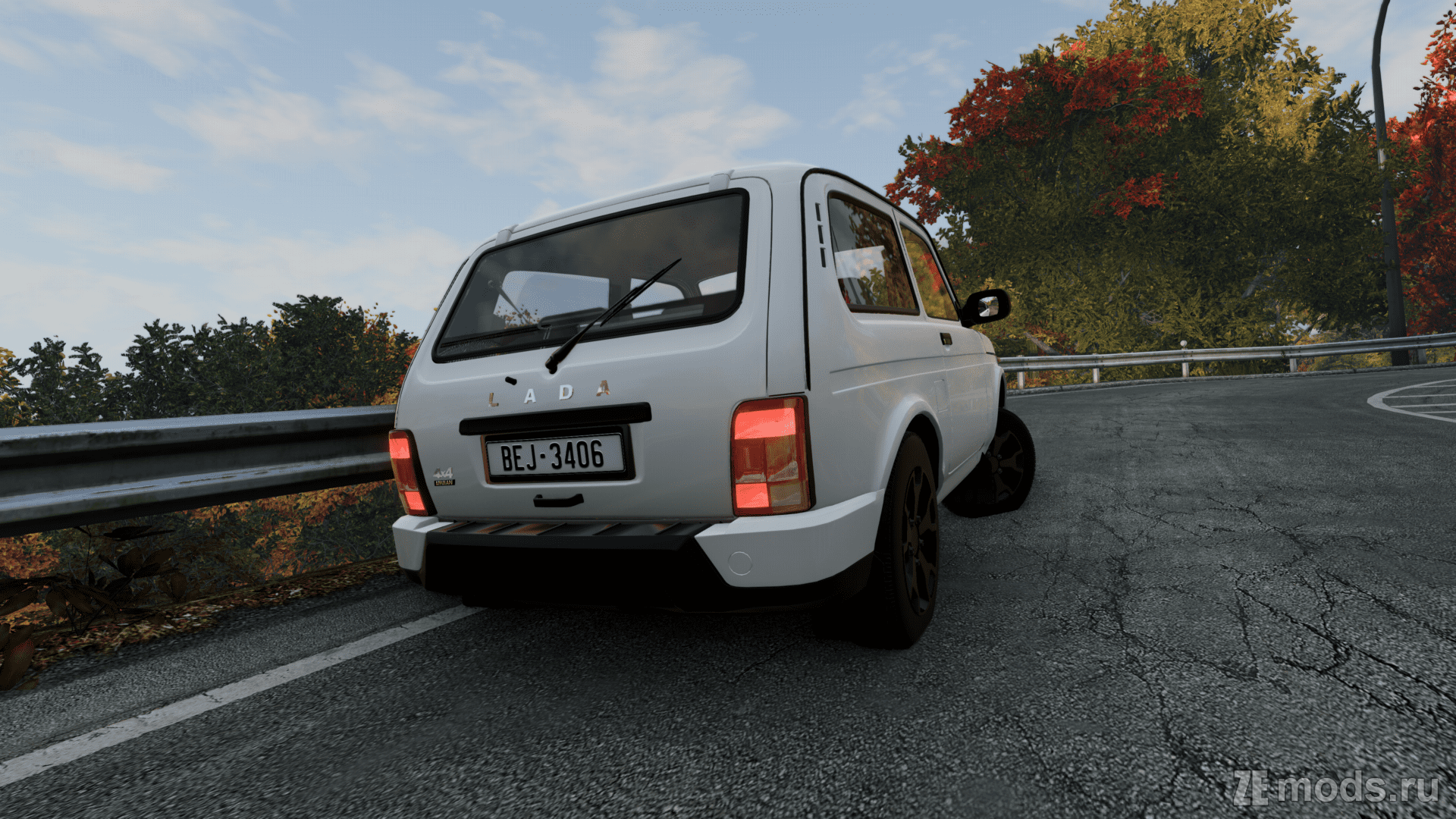 Мод Lada Niva (1.2) для BeamNG.drive