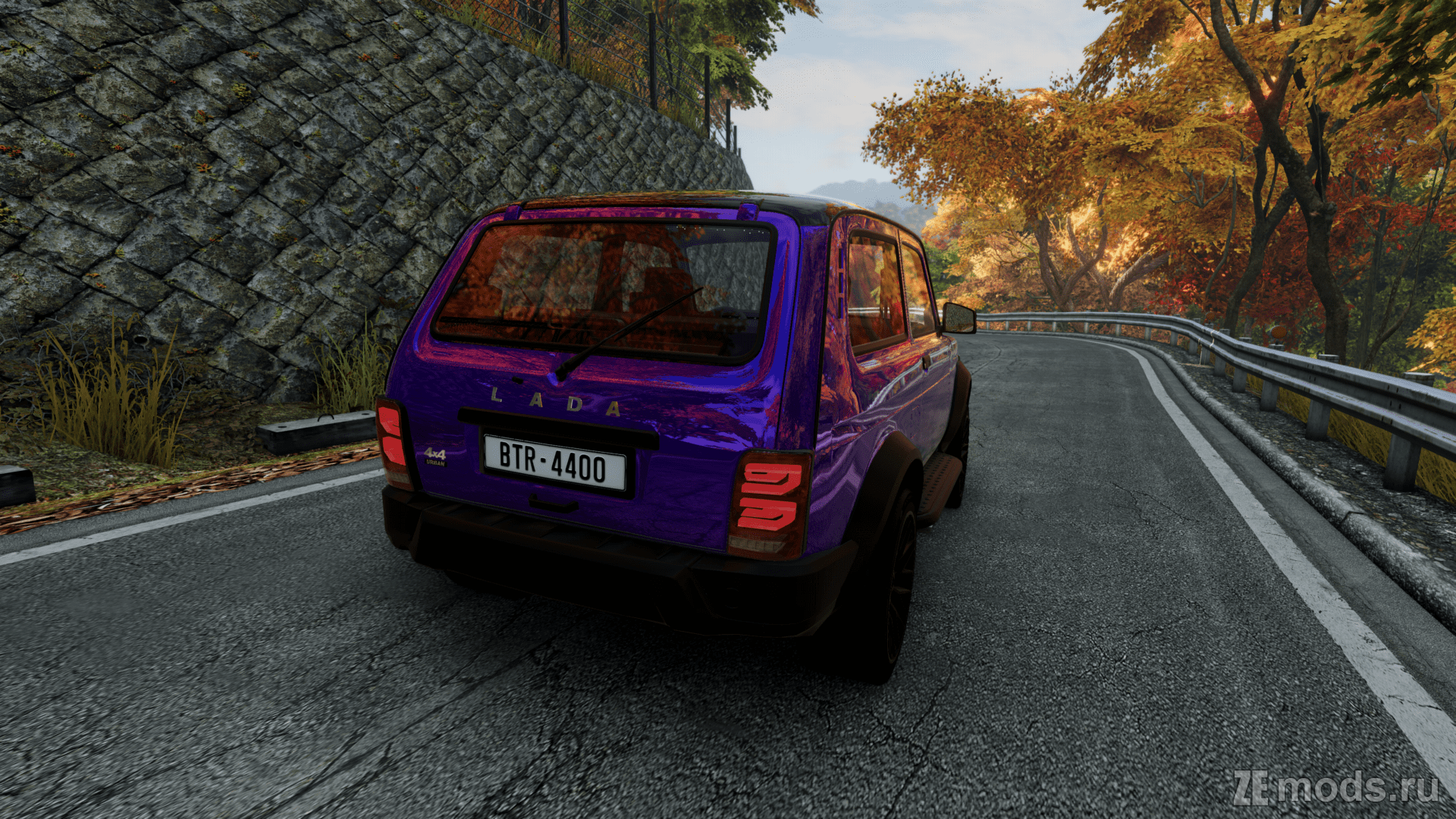 Мод Lada Niva (1.2) для BeamNG.drive