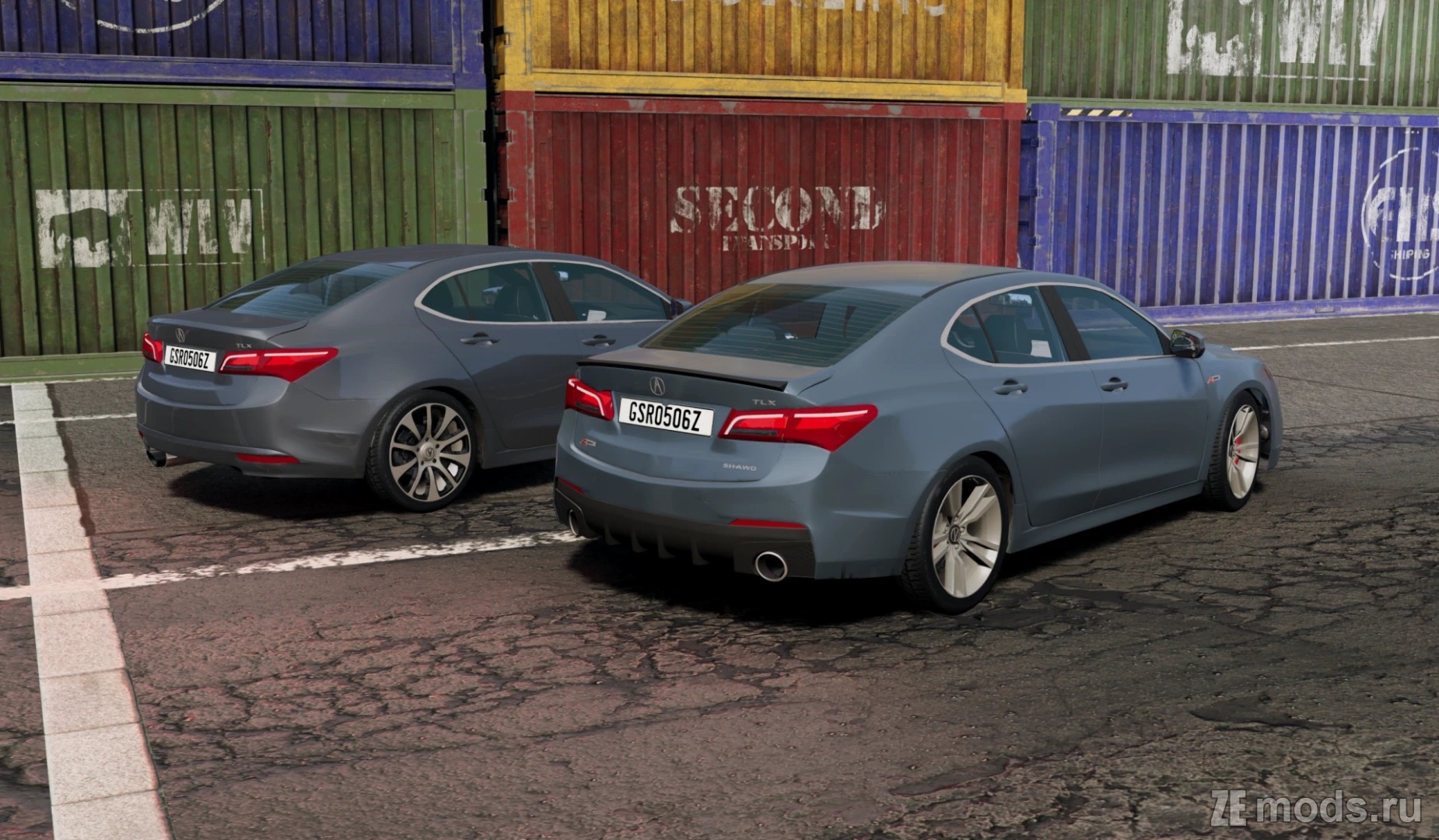 Мод Acura TLX Edited (1.1) для BeamNG.drive