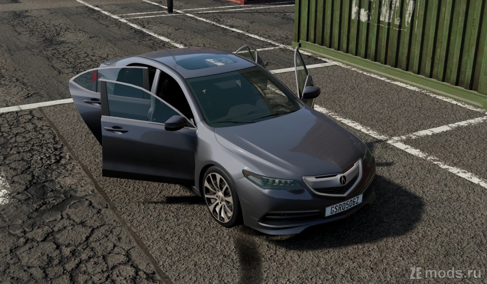 Мод Acura TLX Edited (1.1) для BeamNG.drive