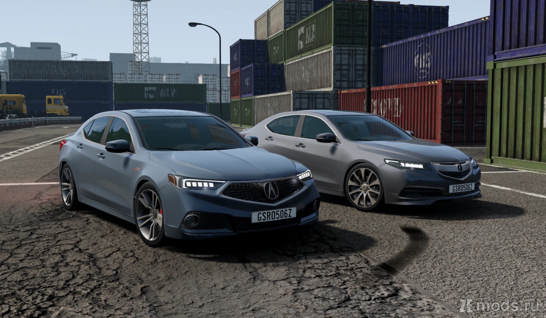 Мод Acura TLX Edited (1.1) для BeamNG.drive