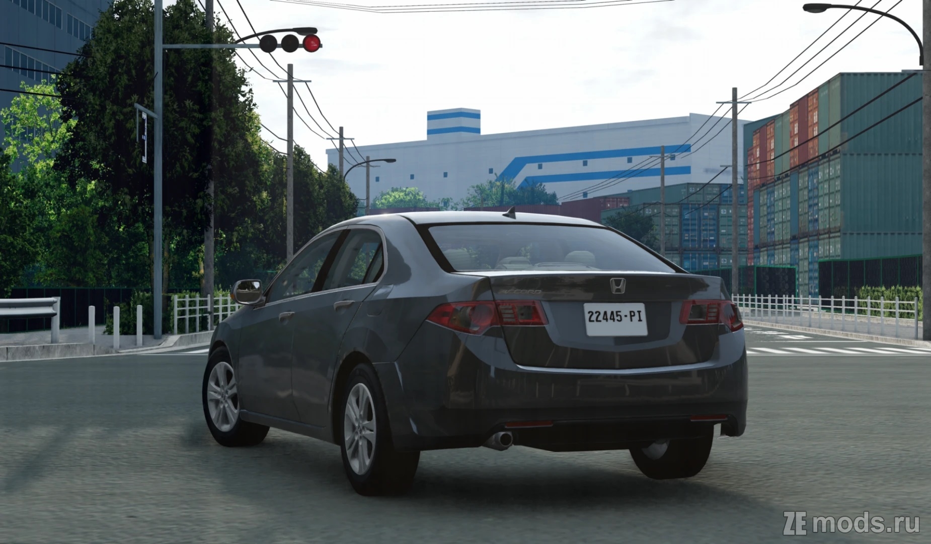 Мод Honda Accord/Acura TSX (CU) для BeamNG.drive