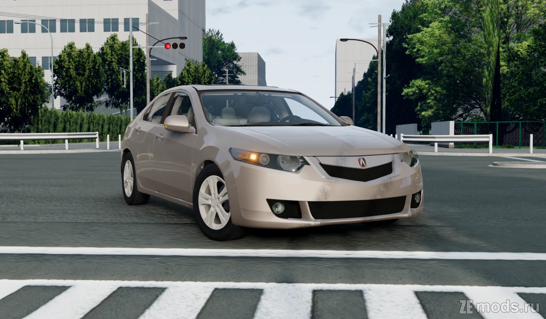 Мод Honda Accord/Acura TSX (CU) для BeamNG.drive