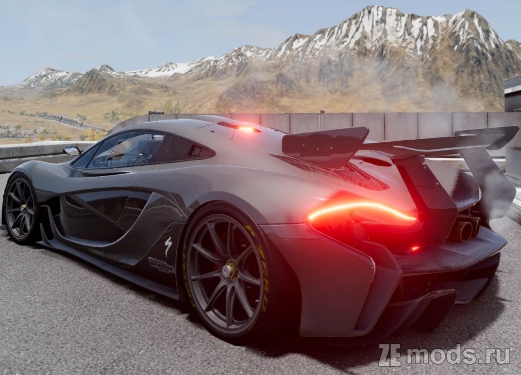 Мод McLaren P1 (2.0) для BeamNG.drive