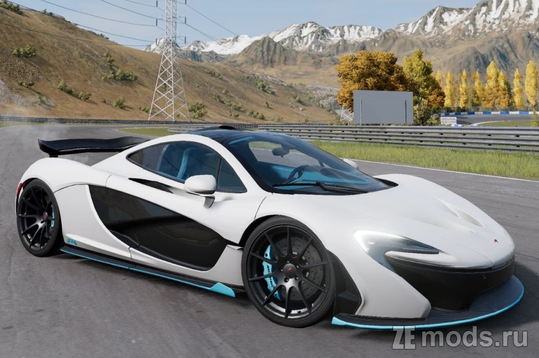 Мод McLaren P1 (2.0) для BeamNG.drive