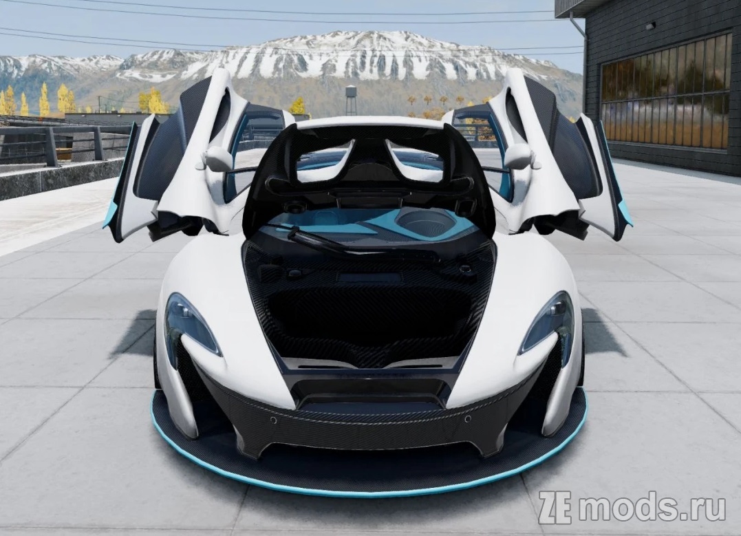 Мод McLaren P1 (2.0) для BeamNG.drive