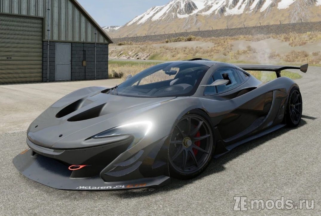 Скачать мод McLaren P1 (2.0) для BeamNG.drive