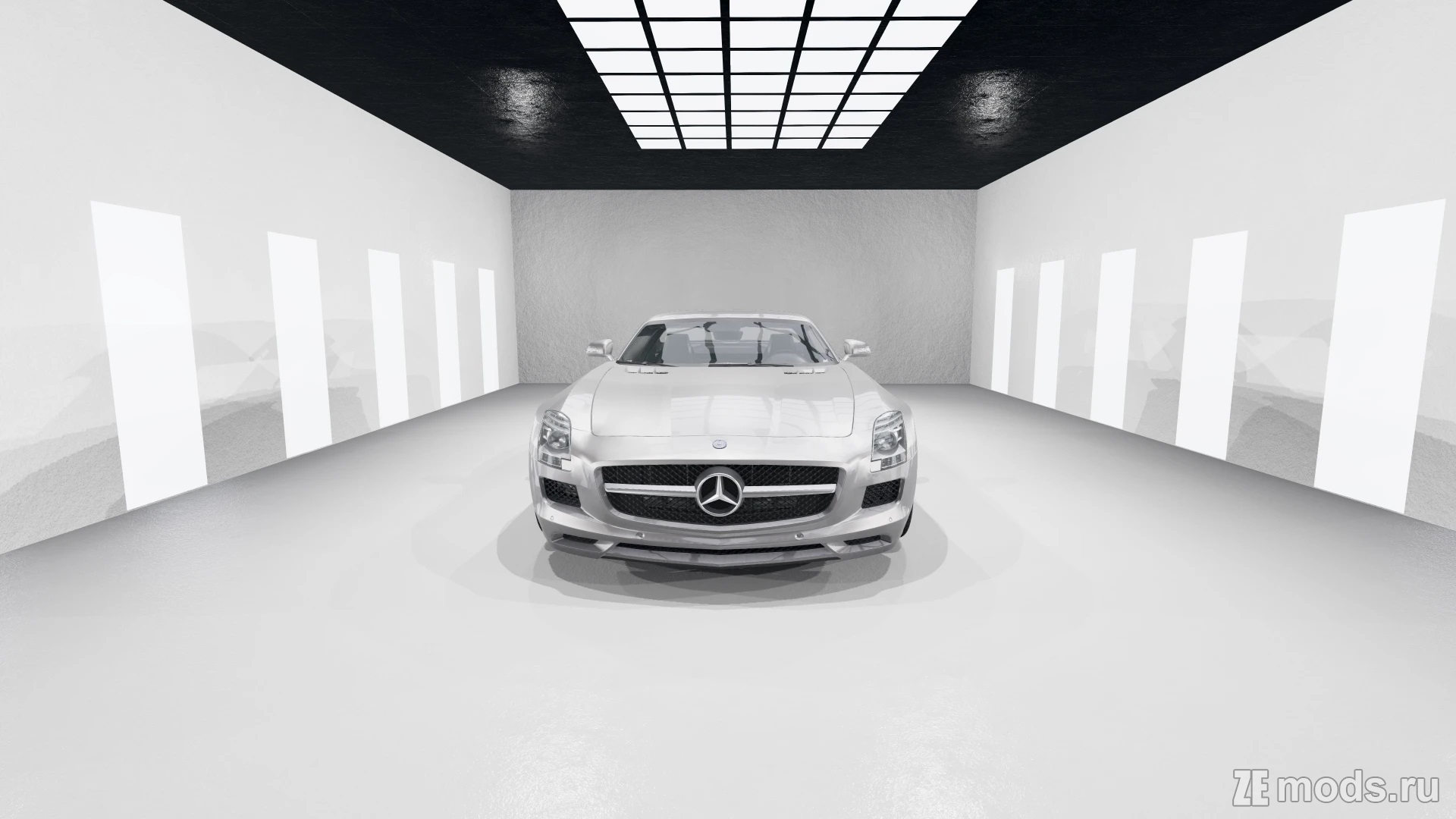 Мод Mercedes-benz SLS (Rework by Armikoni) (1.0) для BeamNG.drive