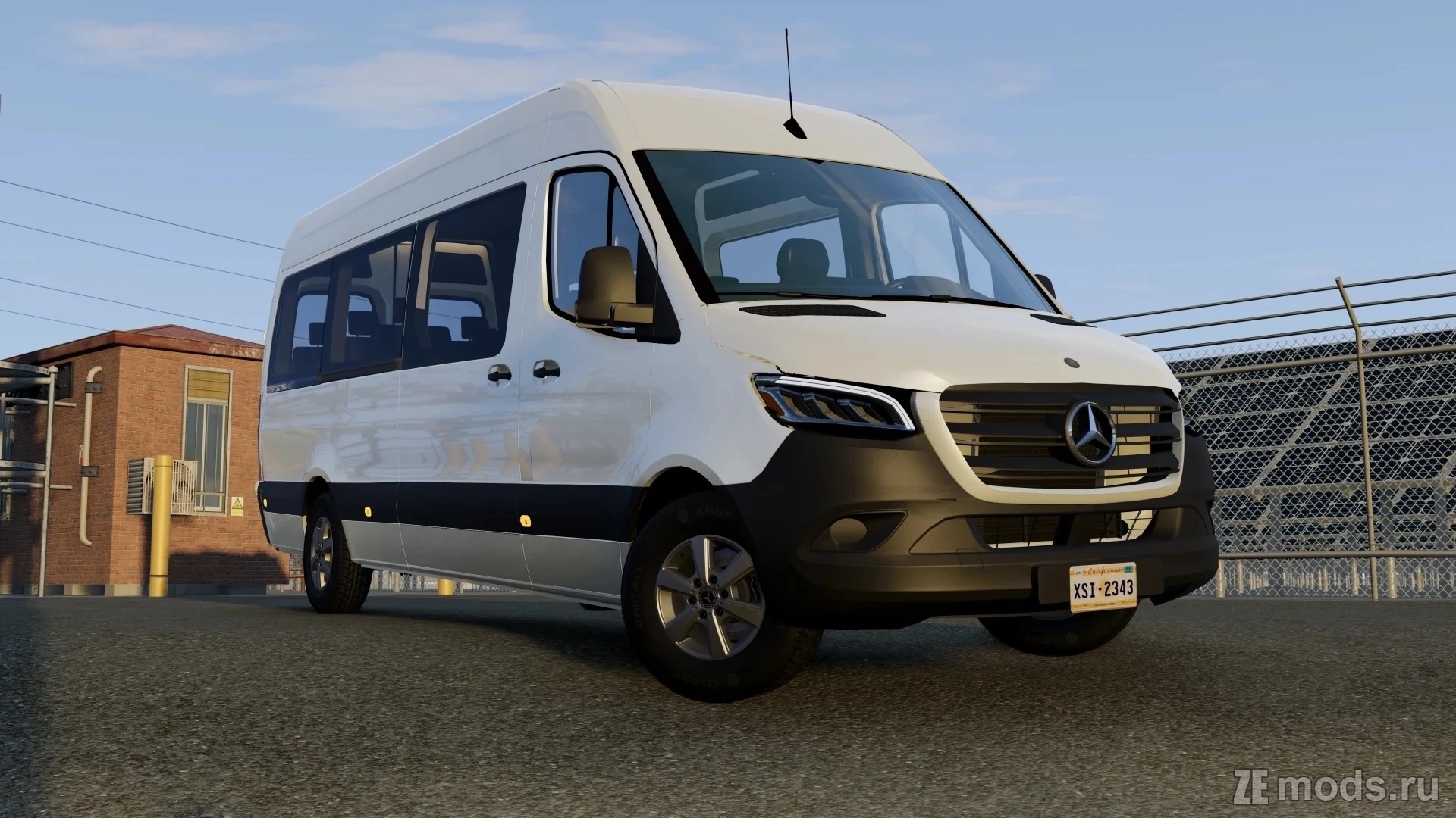 Мод Mercedes-Benz Sprinter 2020 Cargos (1.0) для BeamNG.drive