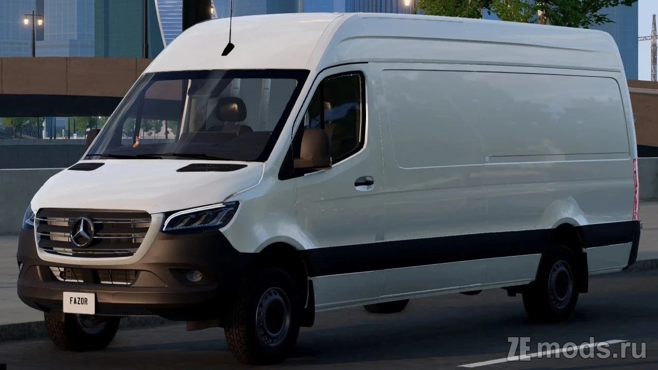 Мод Mercedes-Benz Sprinter 2020 Cargos (1.0) для BeamNG.drive