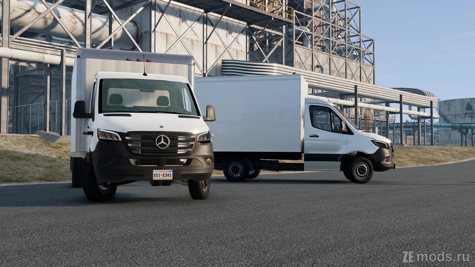 Mercedes-Benz Sprinter 2020 Cargos (1.0) для BeamNG.drive