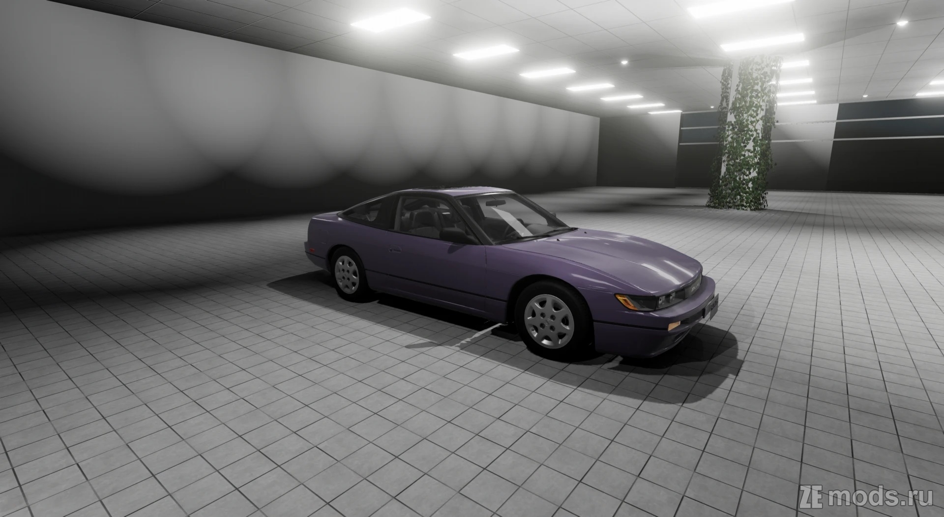 Мод Nissan 180sx/240sx High Detailed and Tunable (1.0) для BeamNG.drive