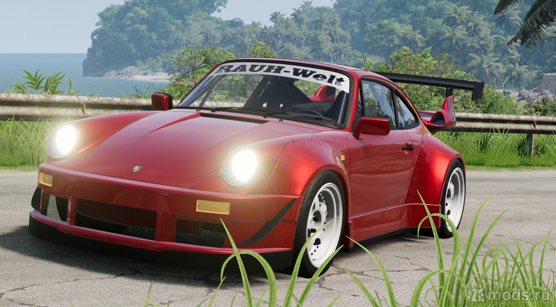 Мод Porsche 911 930 (1.0) для BeamNG.drive