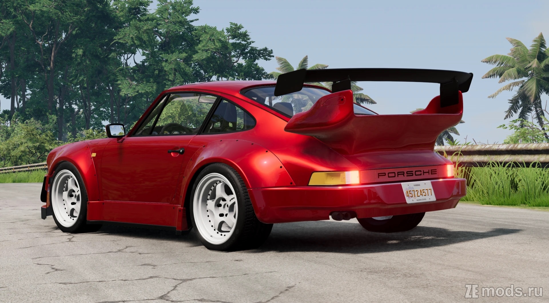 Мод Porsche 911 930 (1.0) для BeamNG.drive