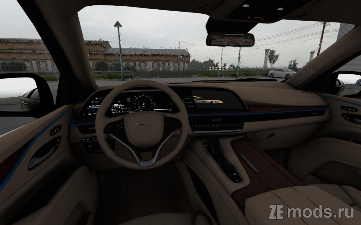 Cadillac Escalade 2021 для Euro Truck Simulator 2 (v1.50.x)