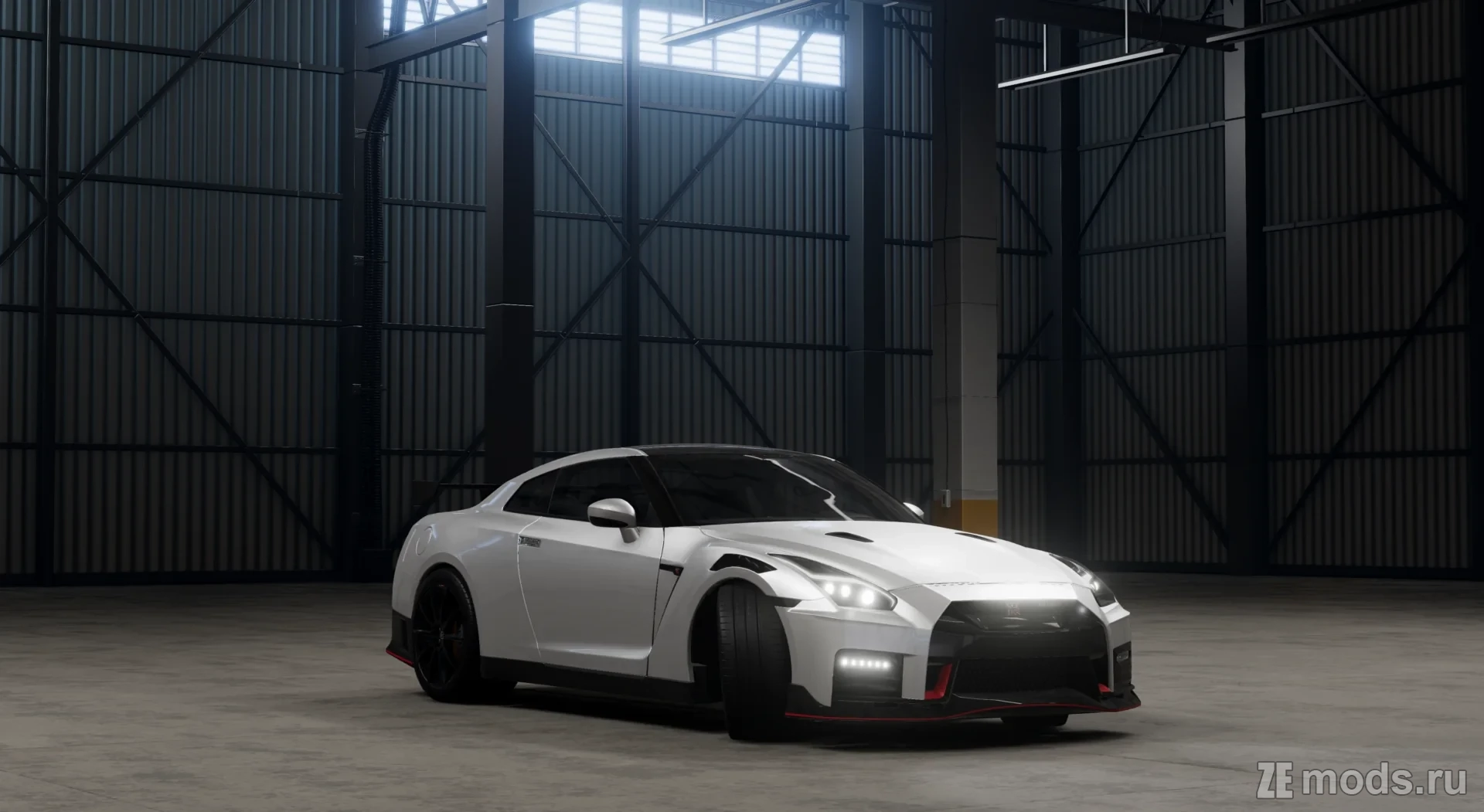 Nissan GT-R R35 для BeamNG.drive (0.32.x)