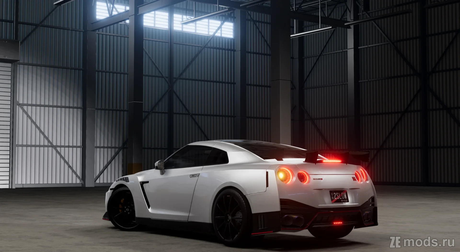 Мод Nissan GT-R R35 для BeamNG.drive (0.32.x)