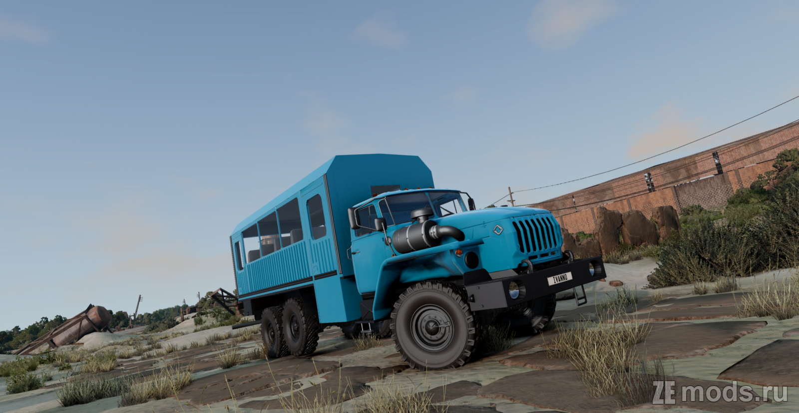 Мод URAL 4320-31 V (2.5) для BeamNG.drive