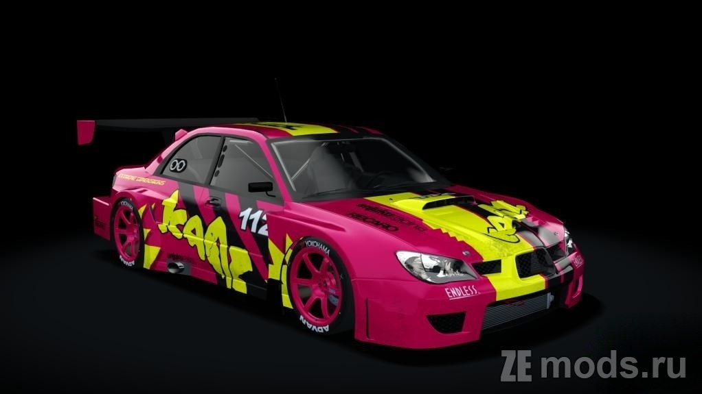 Мод Subaru Impreza Time Attack для Assetto Corsa