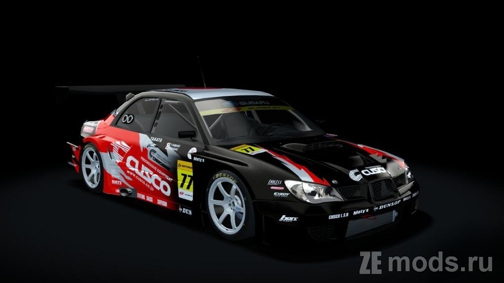 Subaru Impreza Time Attack для Assetto Corsa