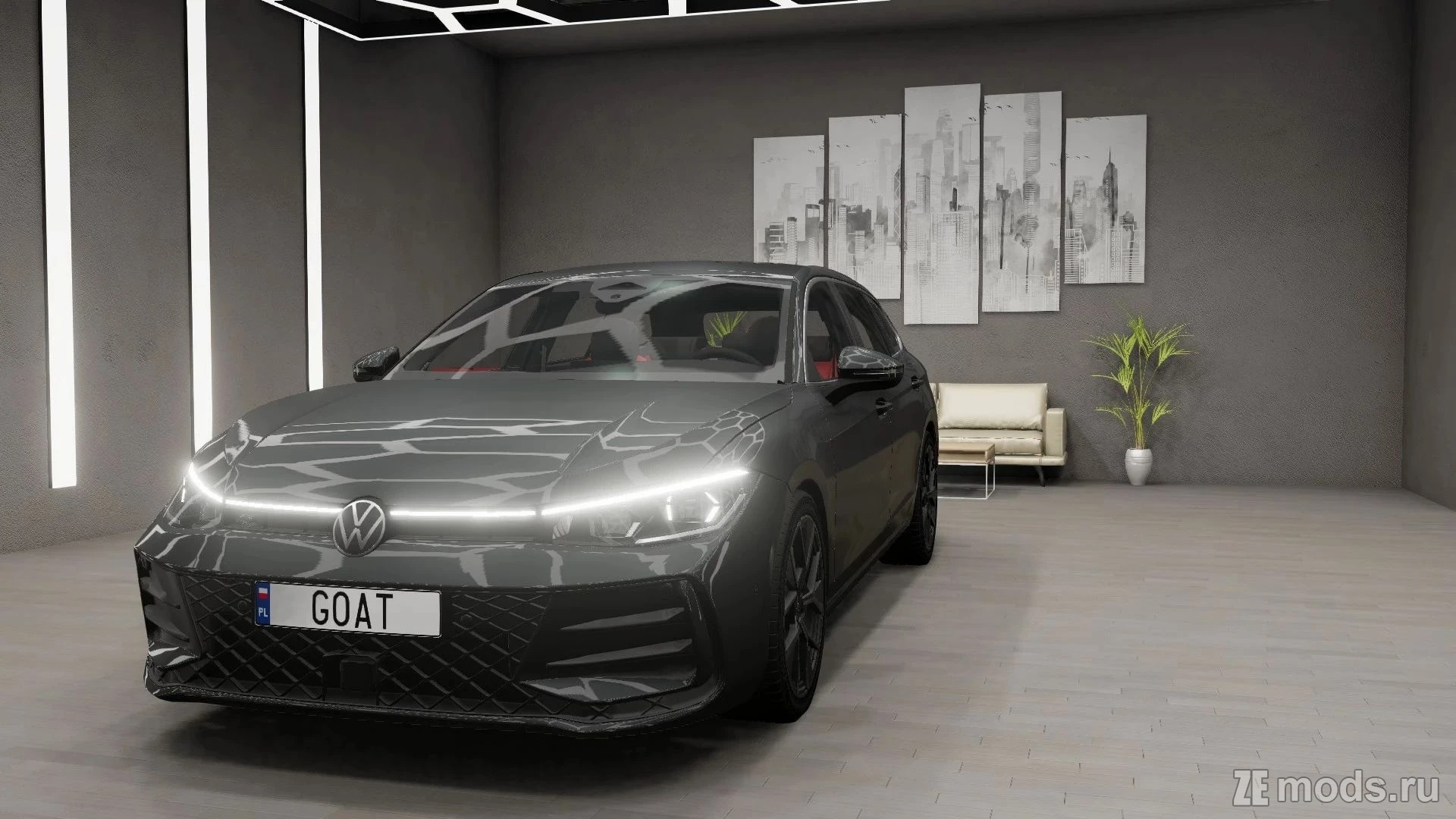 Volkswagen Passat B9 2024 (1.1) для BeamNG.drive (0.32.x)