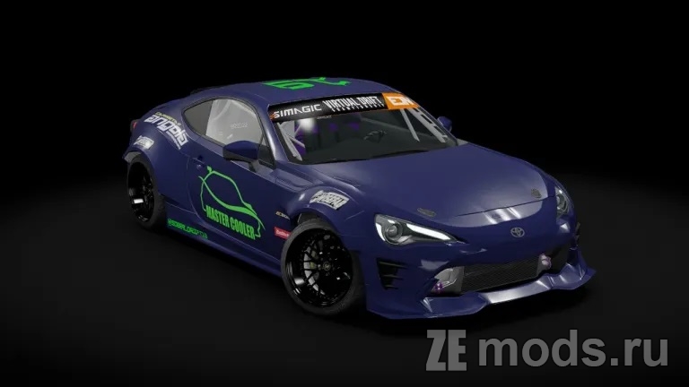 Мод Subaru BRZ Sobral для Assetto Corsa