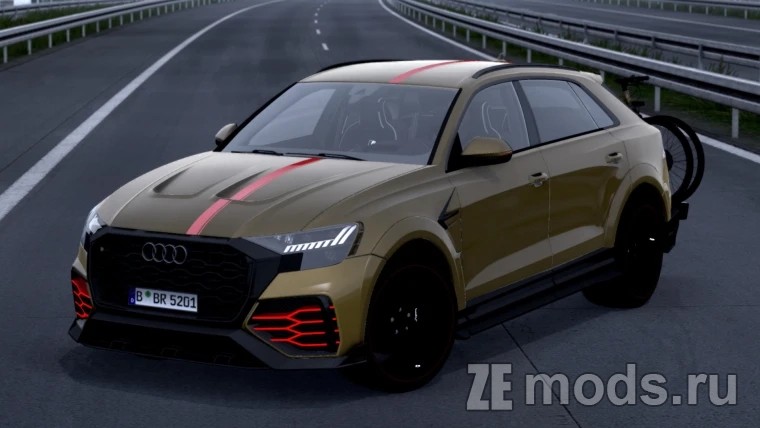 Audi RSQ8 Mansory 2024 (1.0) для Euro Truck Simulator 2 (1.50, 1.51)