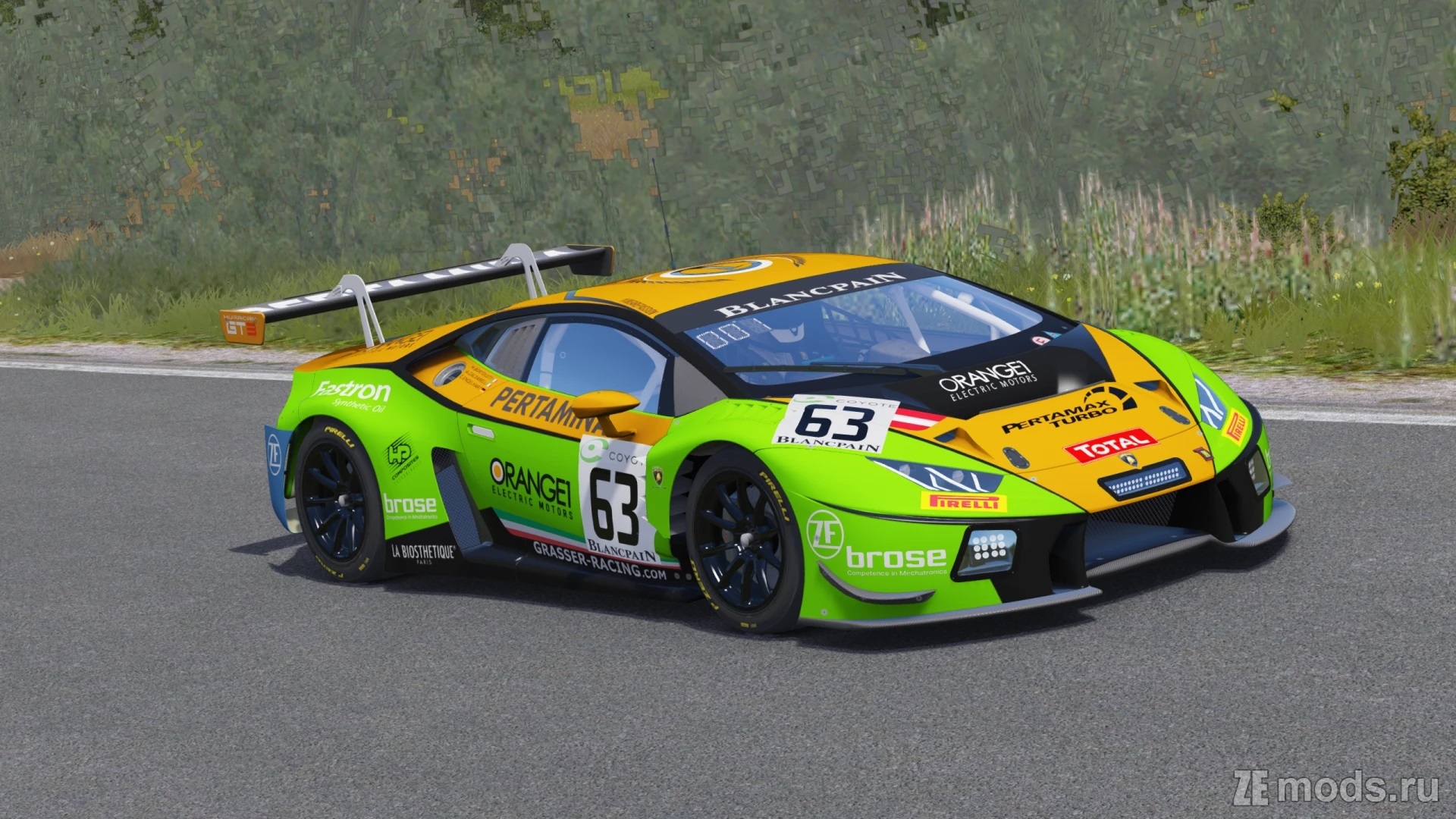 Мод Lamborghini Huracan GT3 ACC (1.0) для Assetto Corsa