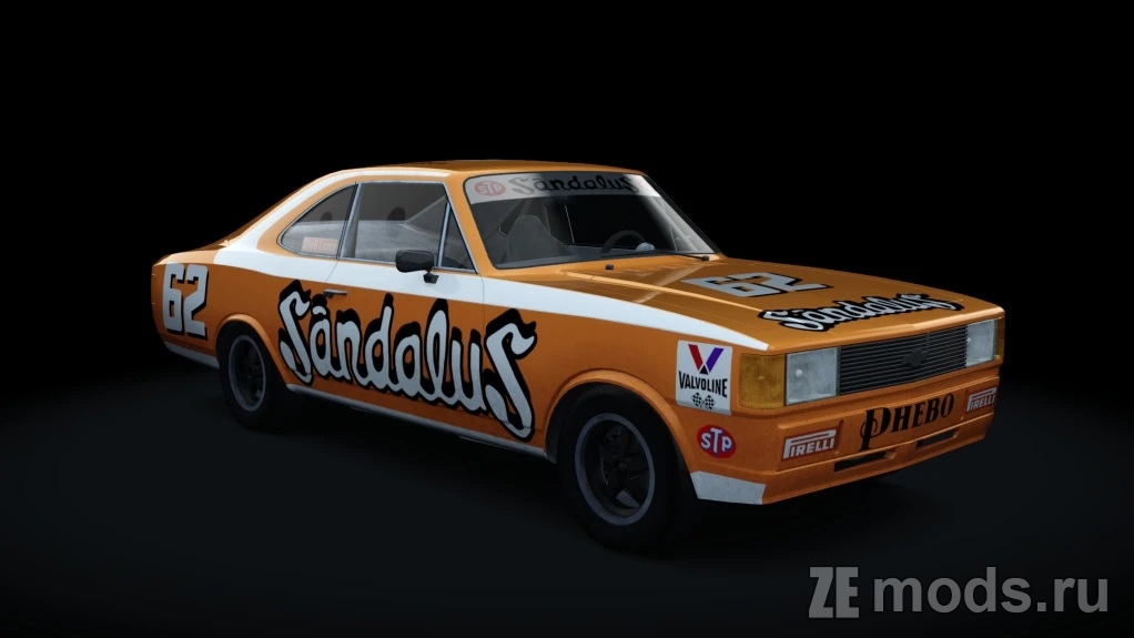 Мод Chevrolet Opala Stock Car 1980 (1.2) для Assetto Corsa