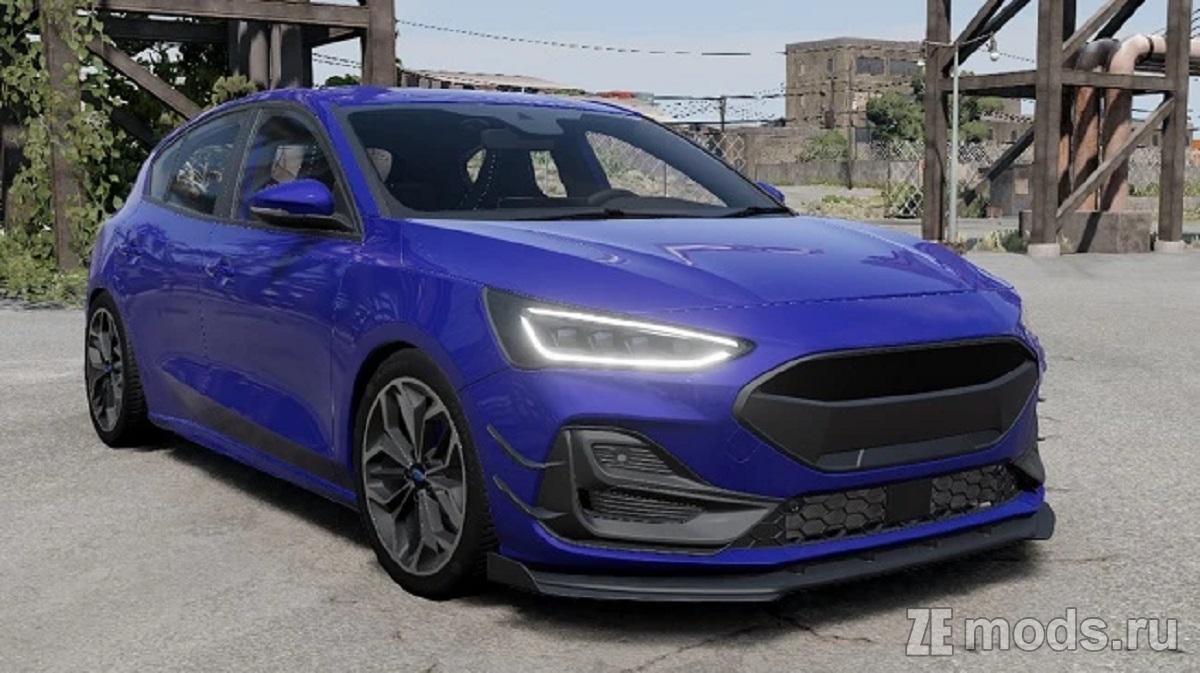 Мод Ford Focus ST 2022 (1.3) для BeamNG.drive