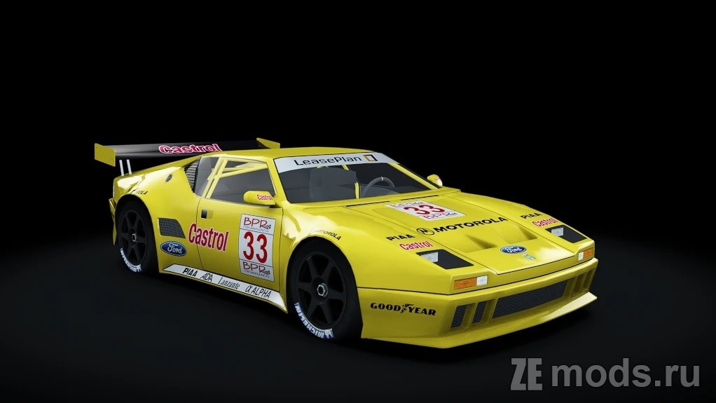 Мод DeTomaso Pantera (Dallara) 1996 (1.1) для Assetto Corsa