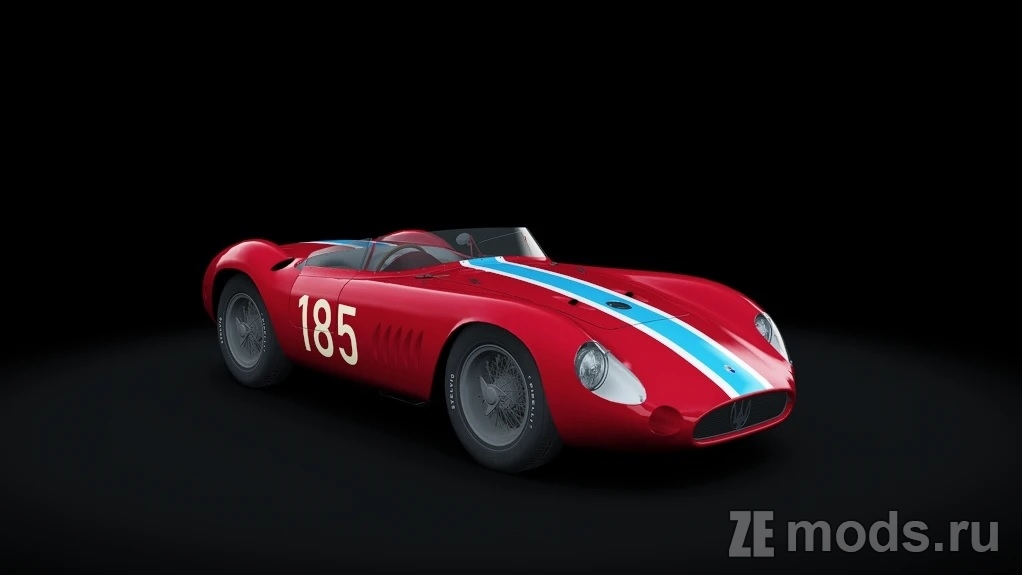 Мод Maserati 300S (1.0.1) для Assetto Corsa