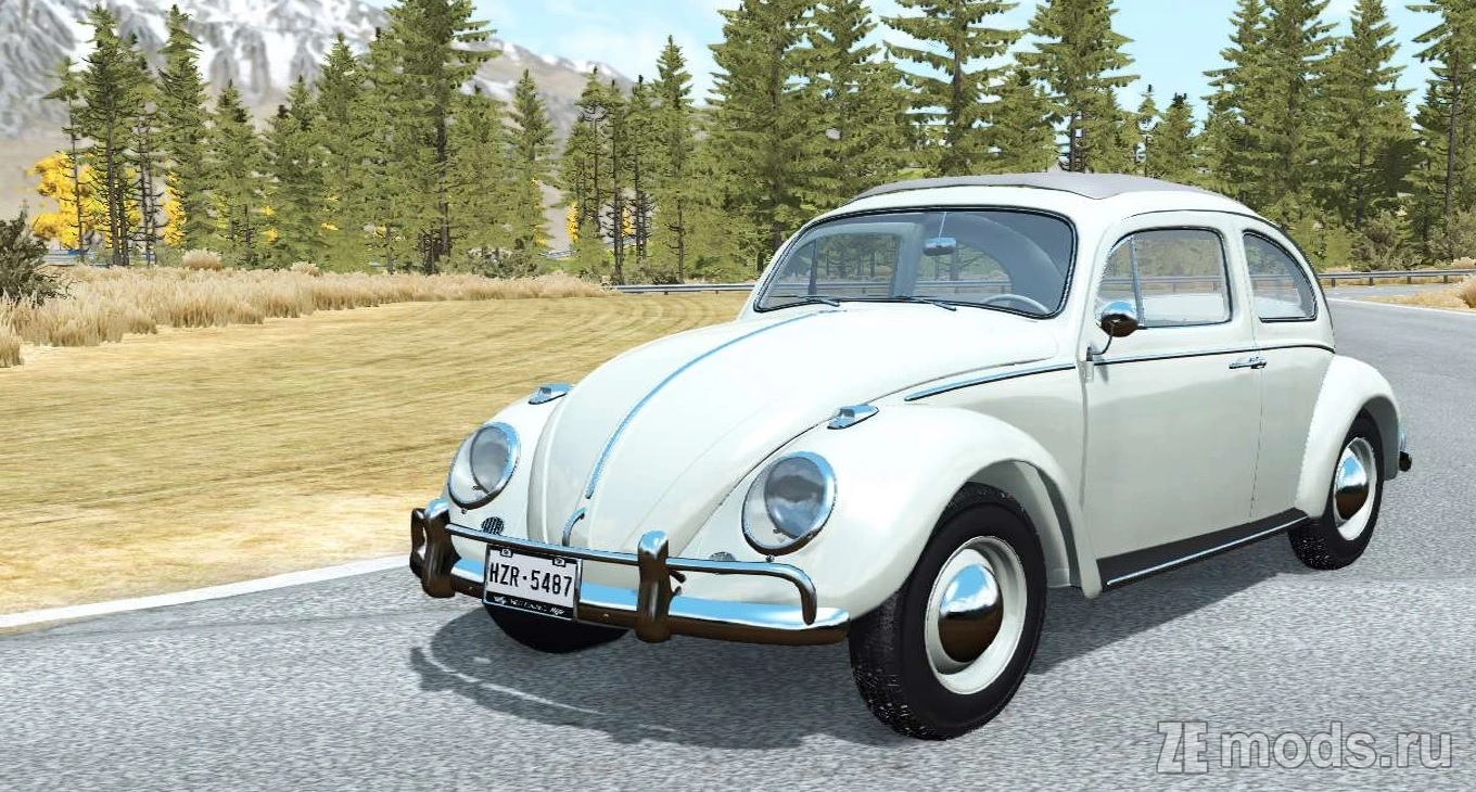 Мод VolksWagen Beetle (1.0) для BeamNG.drive