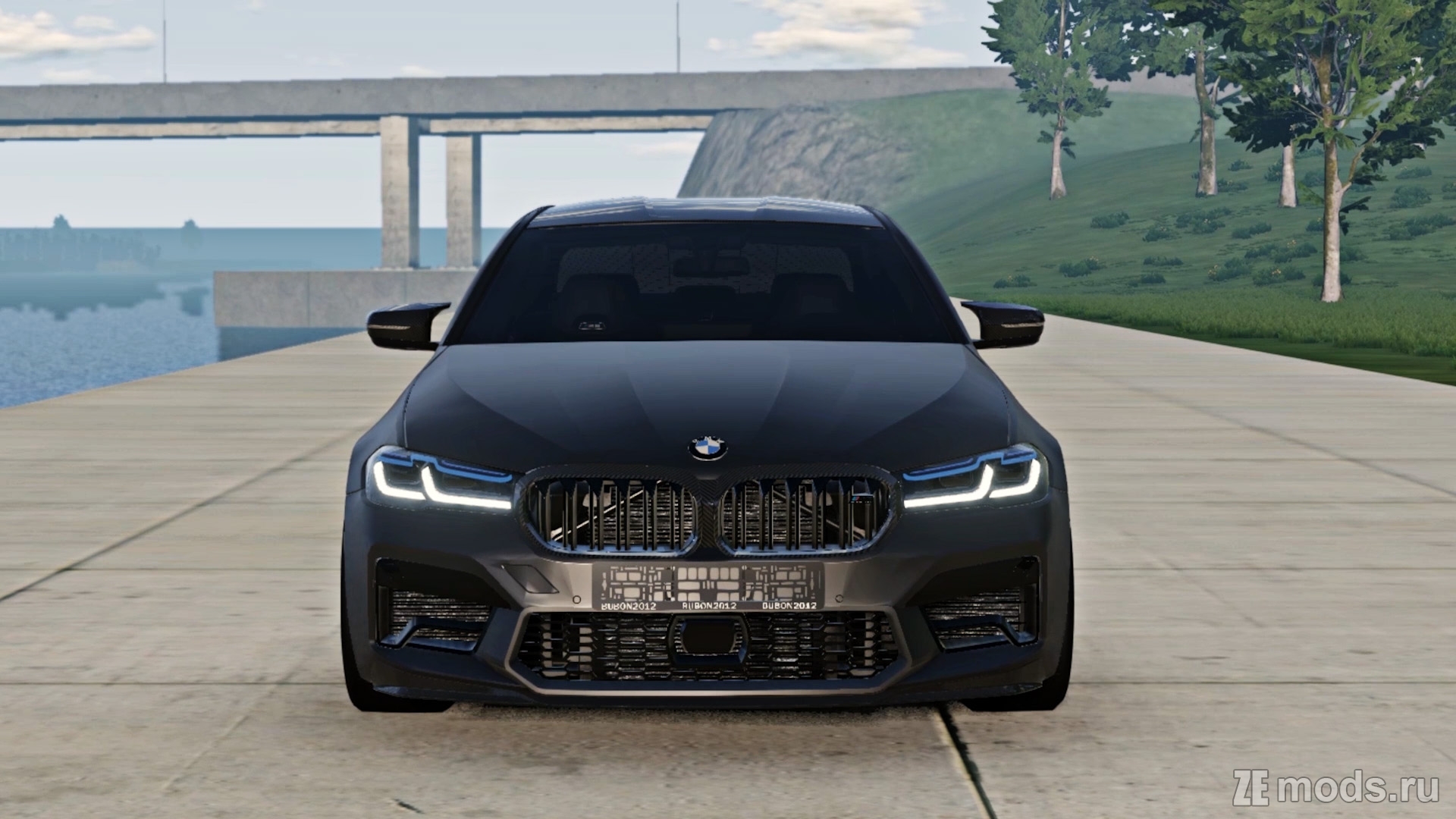 Мод BMW M5 F90 by bubon2012 для BeamNG.drive (0.33.x)