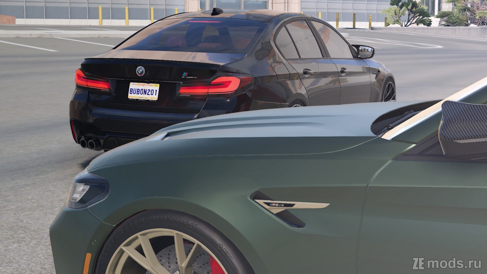 Мод BMW M5 F90 by bubon2012 для BeamNG.drive (0.33.x)