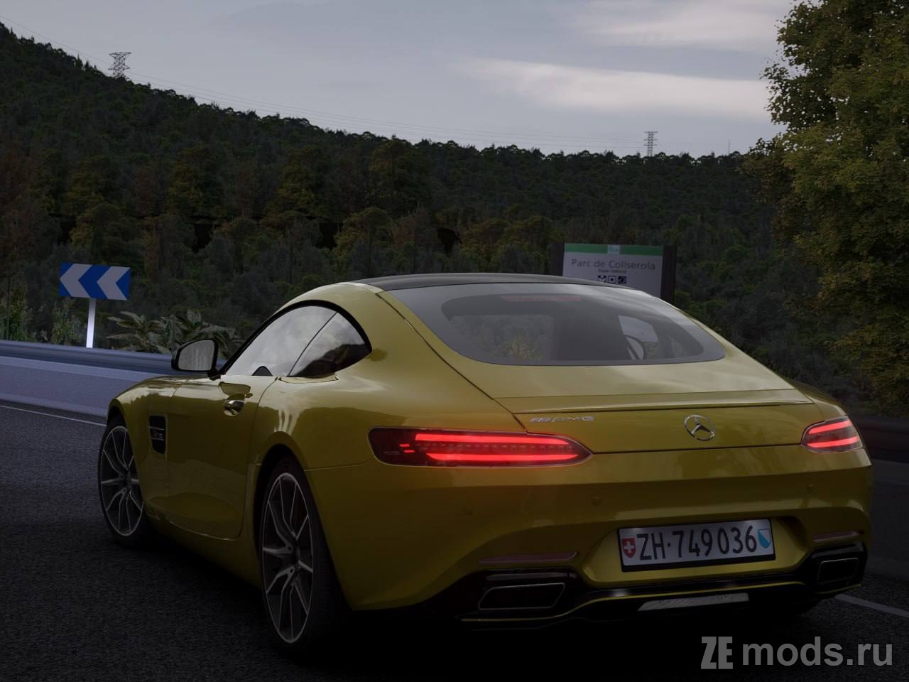 Mercedes-Benz GT-S для Assetto Corsa