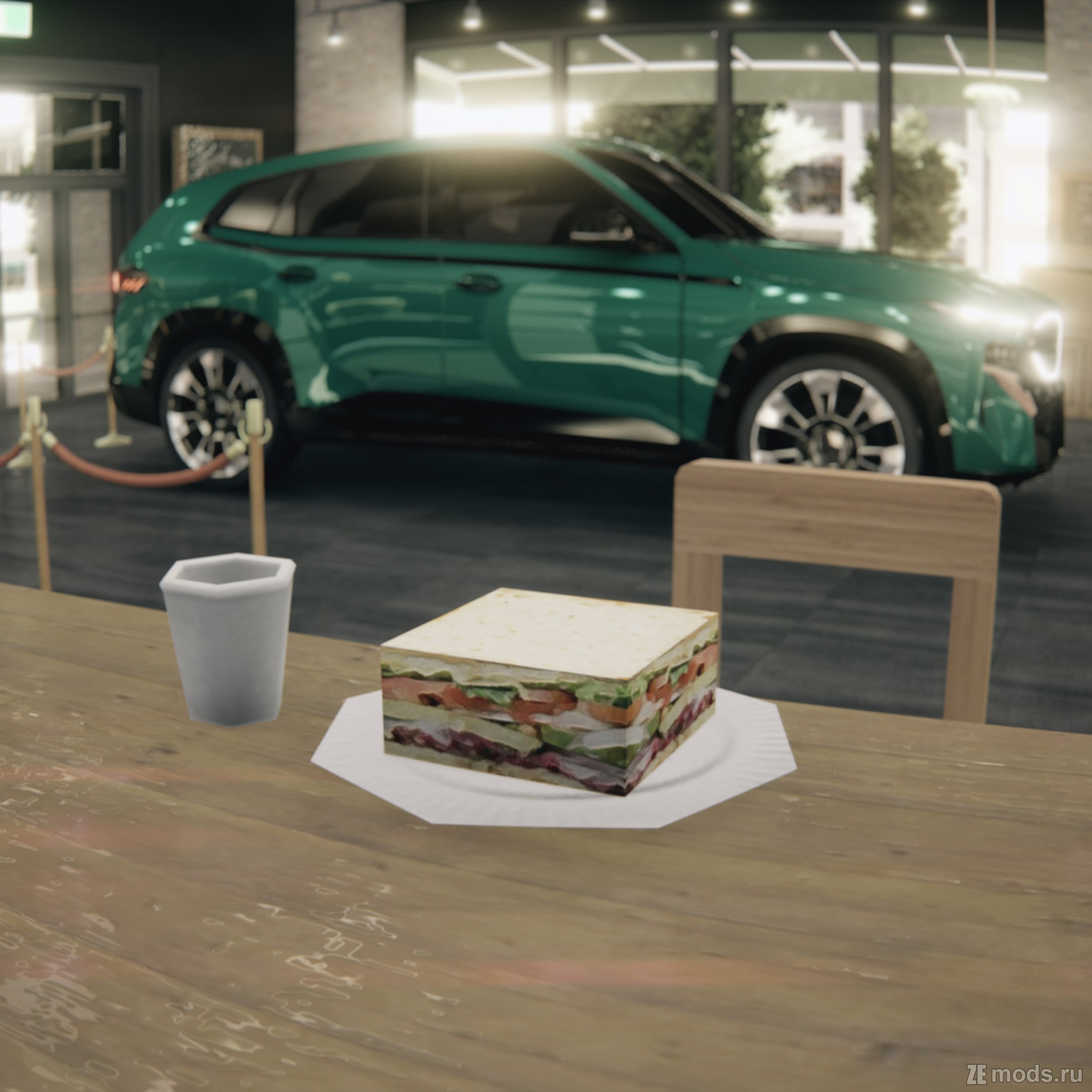 Карта "Starbucks" для Assetto Corsa