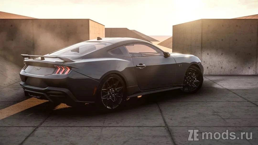 Мод 2024 Ford Mustang Coupe (1.8) для BeamNG.drive