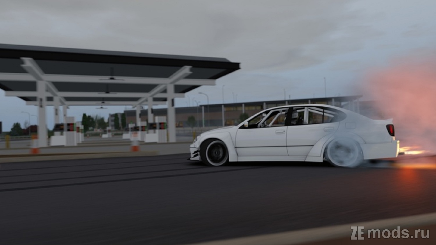 Мод 687 Bros Lexus GS300 Sedan для Assetto Corsa