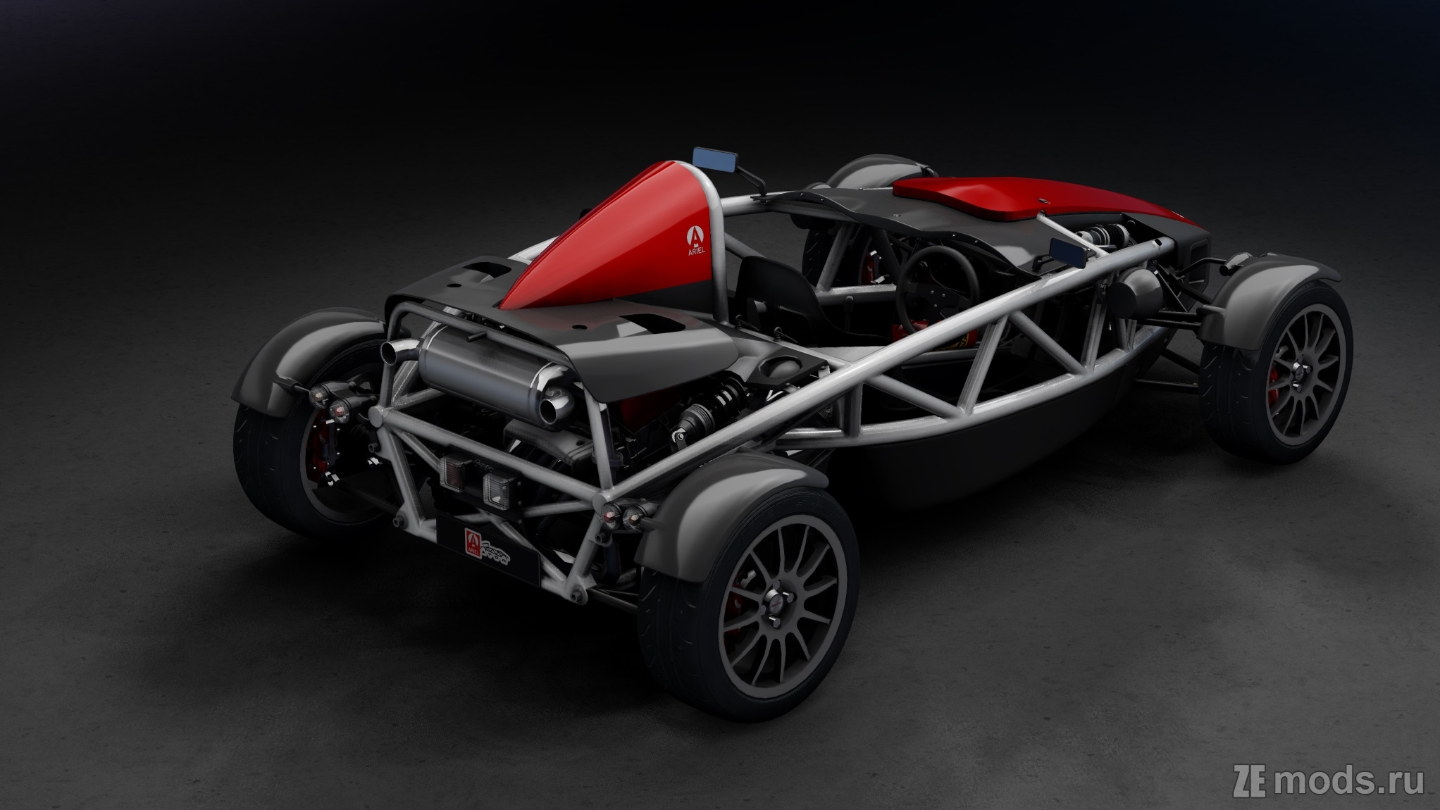 Мод Ariel Atom 300 Supercharged 2011 (1.0) для Assetto Corsa