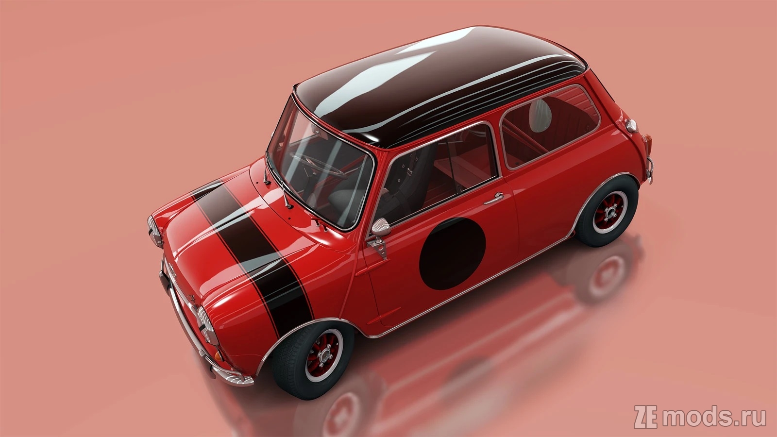 Мод Austin Mini Cooper S FIA App.K Historic Racing (2.12) для Assetto Corsa