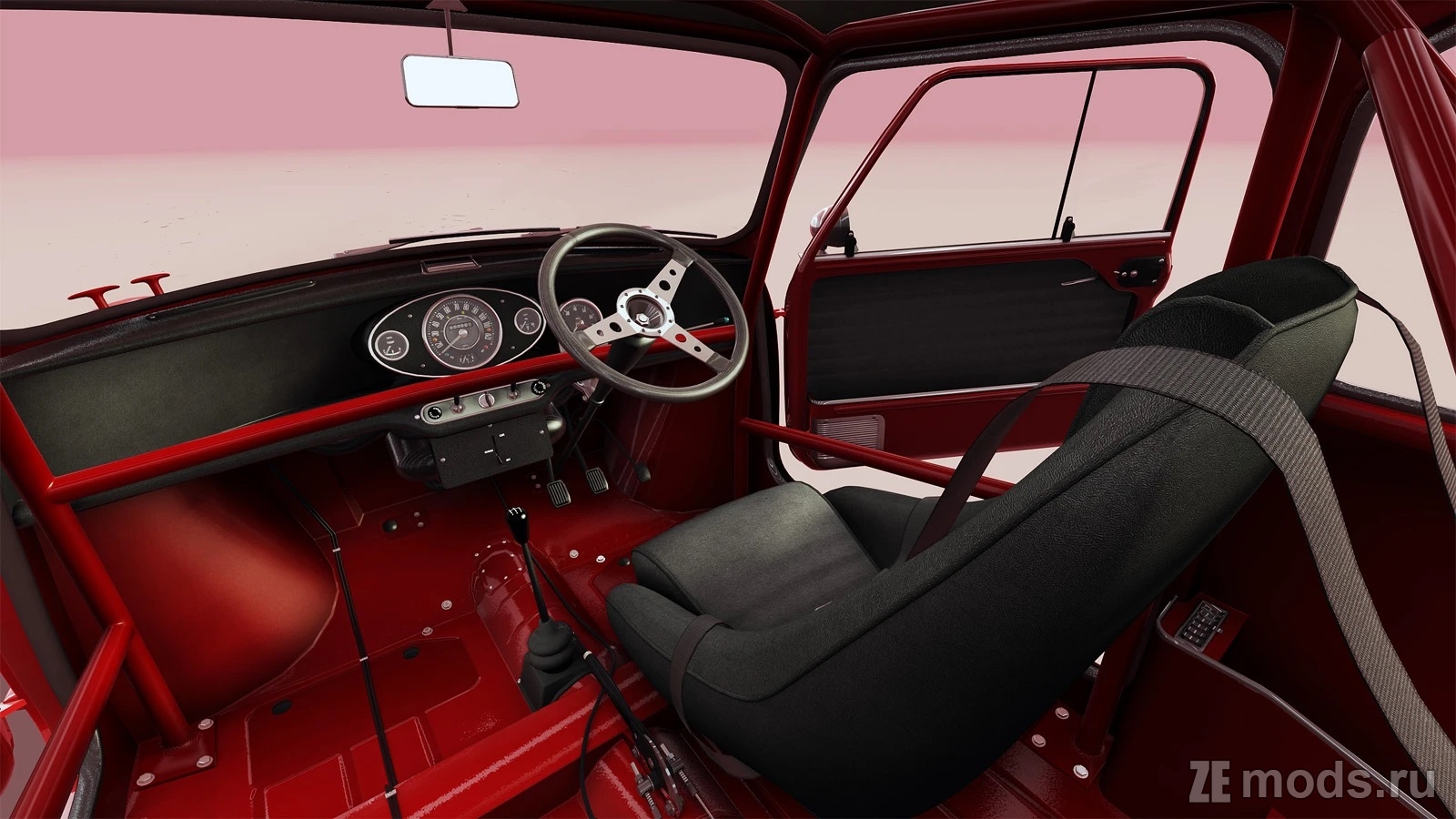 Мод Austin Mini Cooper S FIA App.K Historic Racing (2.12) для Assetto Corsa