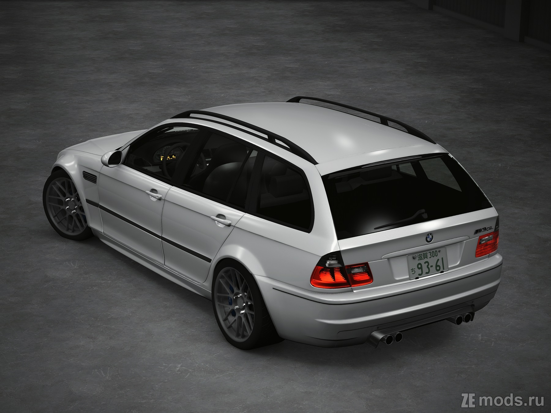 Мод BMW M3 Touring CSL Kit (E46) для Assetto Corsa