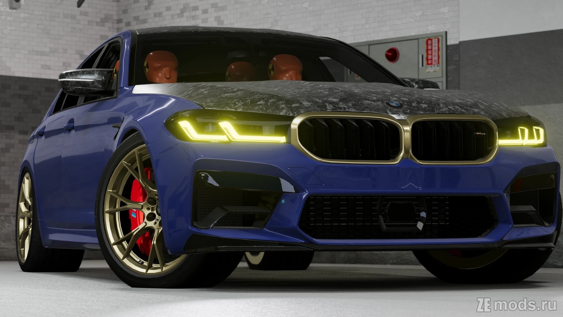 Мод BMW M5 Competition F90 5-Series 1 для BeamNG.drive